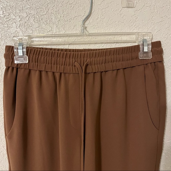 J. Crew women’s drawstring pants, 00, brown - Picture 6 of 8